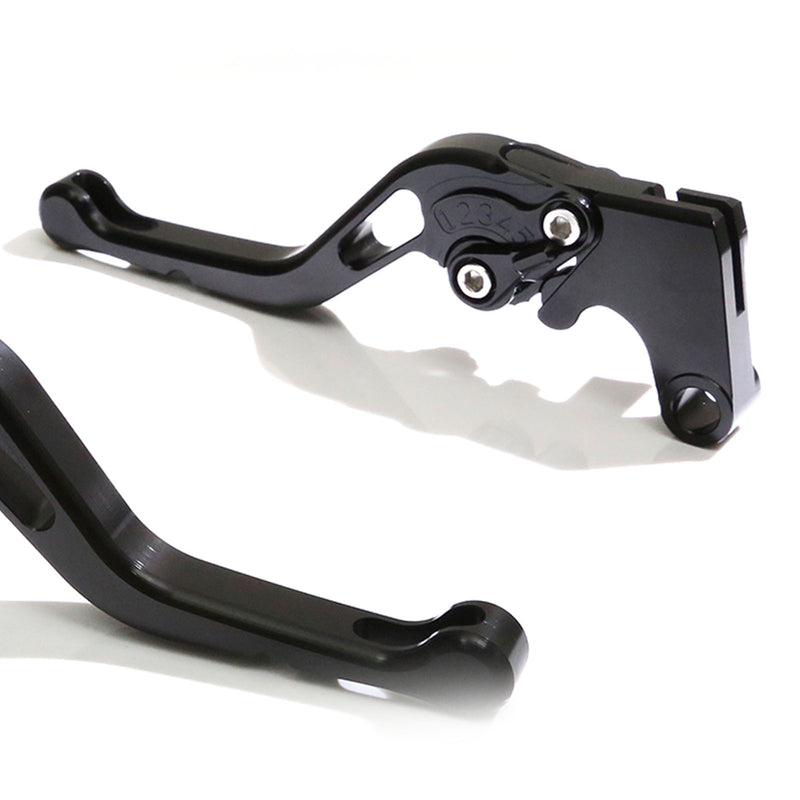 Black Yamaha TDM900 2012-2014 GP Brake Clutch Short Lever MC Motoparts