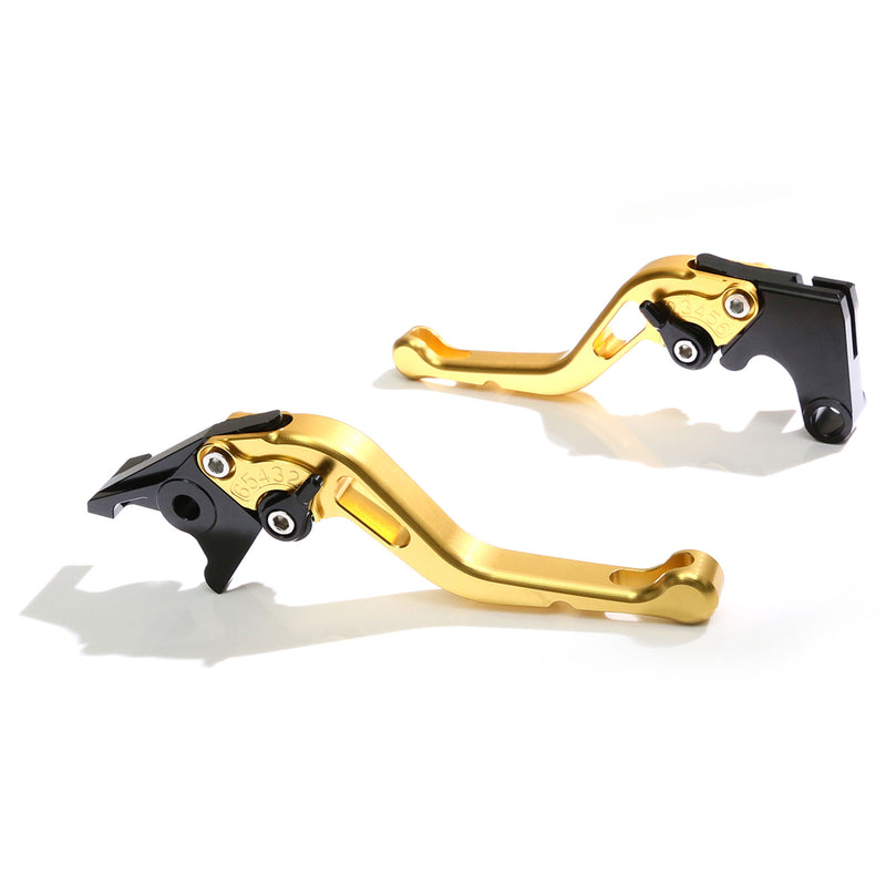 Gold Suzuki GSX-R 600 750 1000 GSX-S 1000 GP Brake Clutch Short Lever