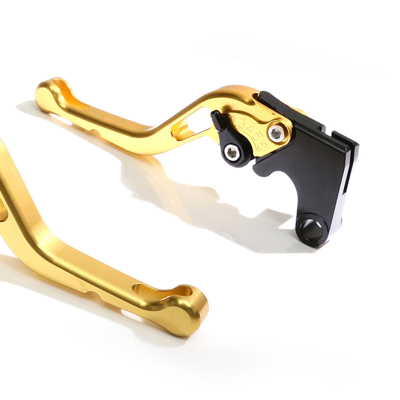 Gold Yamaha MT-09 2014-2018 MT-10 2016-2018 GP Brake Clutch Short Lever MC Motoparts