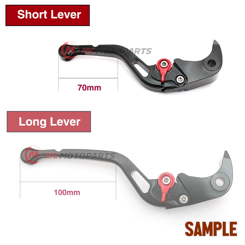 Fit Aprilia RSV Mille R 2004-2008 GP Brake Clutch Short Lever - MC Motoparts