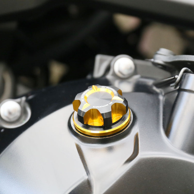 Fit Triumph Daytona 675 R Speed Triple T-Axis CNC Oil Filler Cap - MC Motoparts