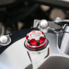 Fit Honda CBF600 CBR600RR CBR1000RR CBR600F T-Axis CNC Oil Filler Cap - MC Motoparts