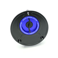 Fit Kawasaki ZZR1200 ZRX1200 Z750 Keyless Quick Lock Fuel Cap - MC Motoparts