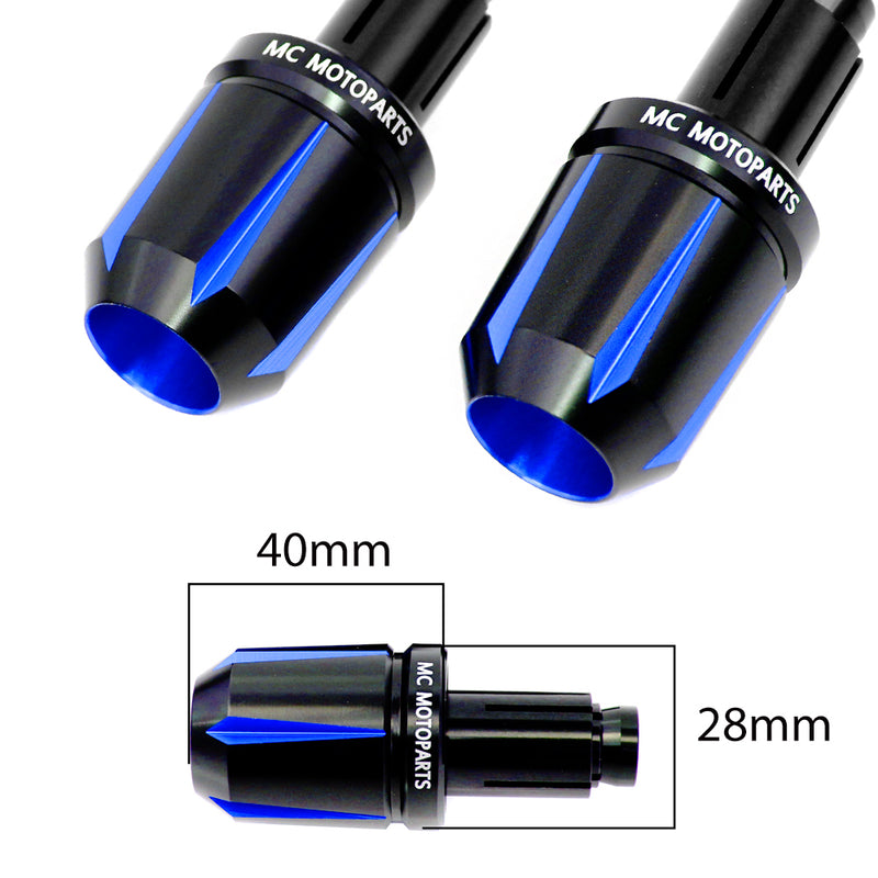 Fit Ducati Streetfighter Monster 797 Diavel Tforce CNC Bar Ends - MC Motoparts