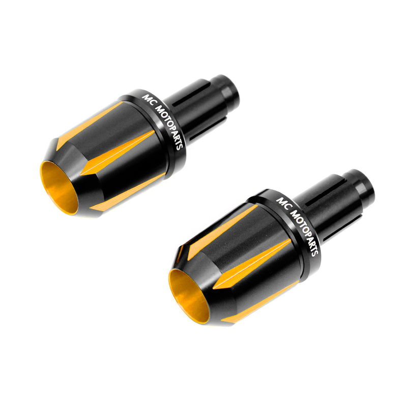 Fit Yamaha TMAX 530 XJR1300 MT-09 MT-07 Tforce CNC Bar Ends - MC Motoparts