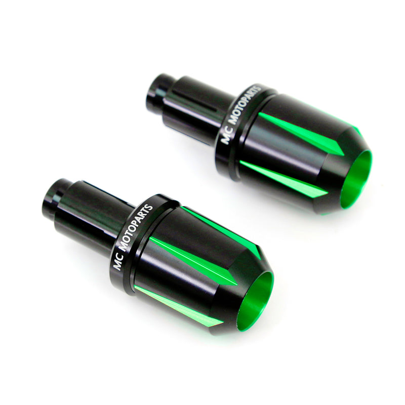 Fit Kawasaki Ninja ZX-6R ZX-10R Z125 Tforce CNC Bar Ends - MC Motoparts