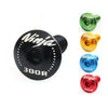 Fit Kawasaki Ninja 300R Engraved Logo Windshield Bolts - MC Motoparts