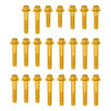Fits Kawasaki Z300 2015-2017 CNC Crankcase Cover Bolt Kit - MC Motoparts
