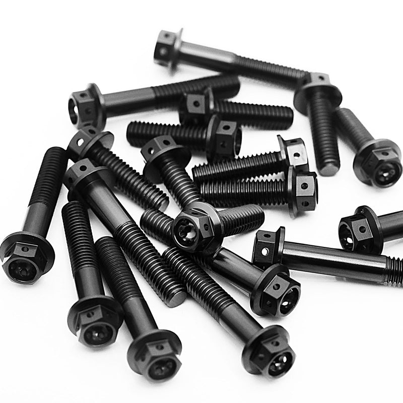 Fits Kawasaki KX125 2003-2005 CNC Crankcase Cover Bolt Kit - MC Motoparts