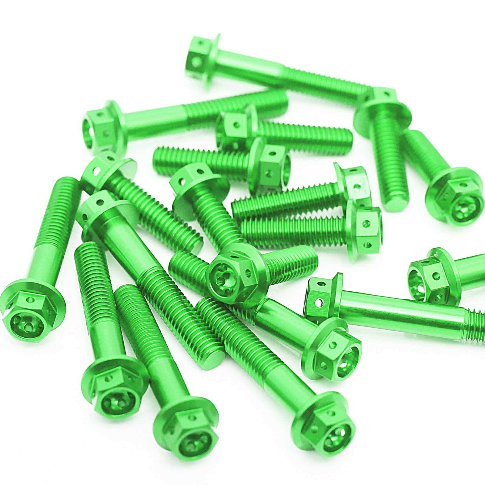 Fits Kawasaki KX125 2003-2005 CNC Crankcase Cover Bolt Kit - MC Motoparts