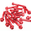 Fits Kawasaki KX125 2003-2005 CNC Crankcase Cover Bolt Kit - MC Motoparts