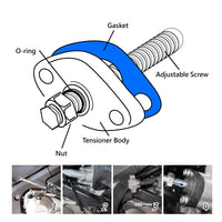Instruction of Honda CRF250R CRF150R CRF450R Timing Chain Tensioner Manual Cam Chain Tensioner MC Motoparts