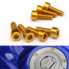 Fits Kawasaki Ninja 300 250 ZX-6R ZX-9R CNC Fuel Cap Bolts - MC Motoparts