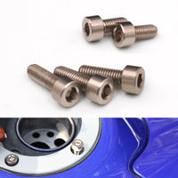 Fit Kawasaki ZX14 ZX6R ZX9R ZX10R CNC Fuel Cap Bolts - MC Motoparts