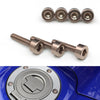 Fits Honda RC51 VTR 1000 SP1 VTR1000F FireStorm CNC Fuel Cap Bolts - MC Motoparts