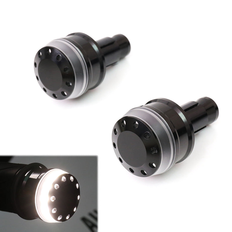 Fit Ducati Monster 696 821 Daivel IXENO Running Light LED Bar Ends - MC Motoparts