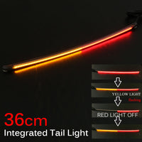 36cm A4 LED Integrated Rear Turn Signal Brake Light Strips - MC Motoparts