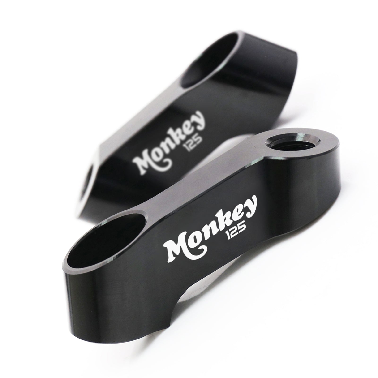 Fit Honda Monkey 125 2018-2021 Engraved Logo Mirror Extender Riser - MC Motoparts