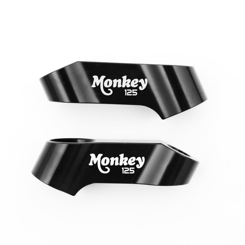 Fit Honda Monkey 125 2018-2021 Engraved Logo Mirror Extender Riser - MC Motoparts