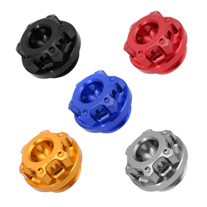 Fit Yamaha YZF R6 R3 R1 R25 MT-07 MT-10 CNC Oil Filler Cap - MC Motoparts