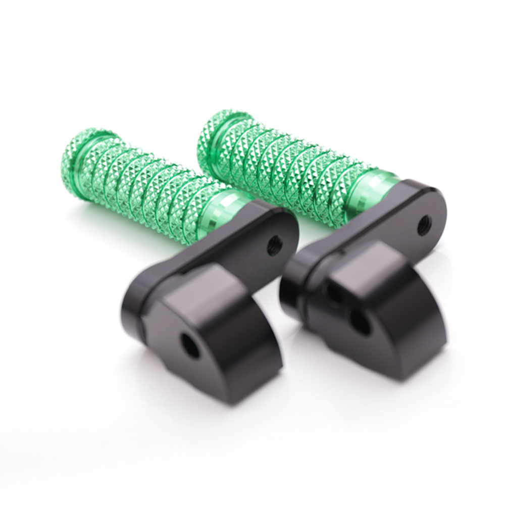 Fits Harley Davidson Sportster 883 Iron Dyna 40mm Adjustable Rear M-GRIP Foot Pegs