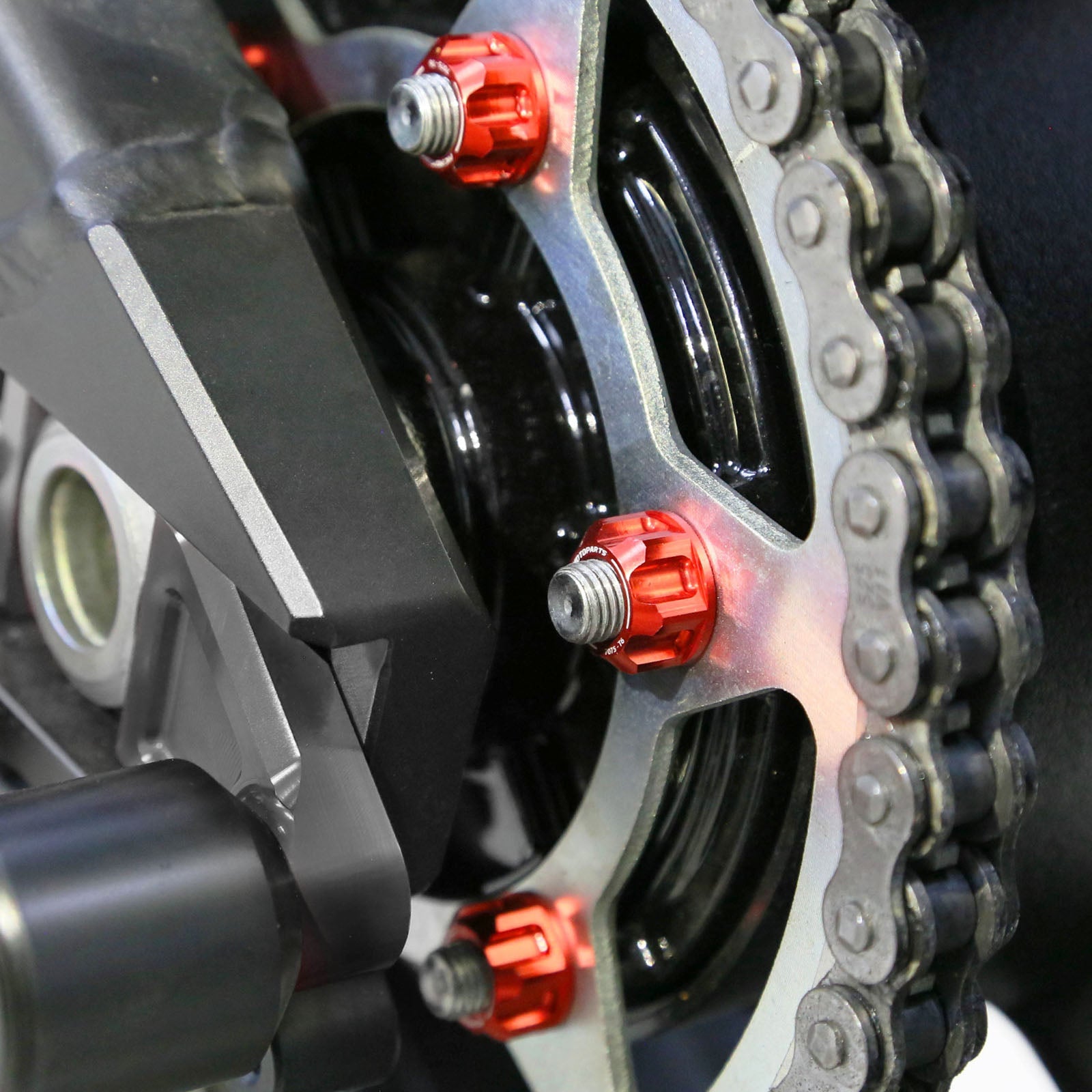 Fits Suzuki GSX-R 125 GSX-S 125 750 2019-2020 SPOKE6 Billet M8 Rear Sprocket Nuts