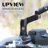 Fit Kawasaki Z125 Pro Z400 Z750 UPVIEW Rear View Mirror Extender Riser - MC Motoparts
