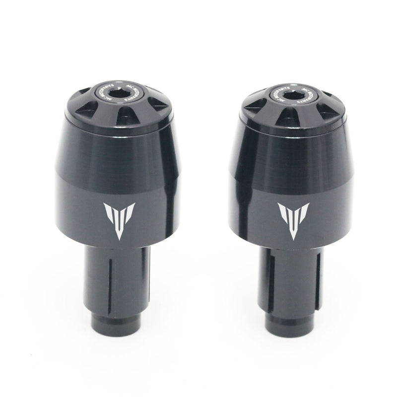 Fits Yamaha MT-03 2015-2018 MT Engraved Logo STORM CNC Bar Ends - MC Motoparts