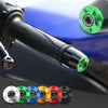Fits Kawasaki 17-18 Z900 Ninja Engraved Logo STORM CNC Bar Ends - MC Motoparts