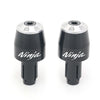 Fits Kawasaki 650R 400 250R Ninja Engraved Logo STORM CNC Bar Ends - MC Motoparts