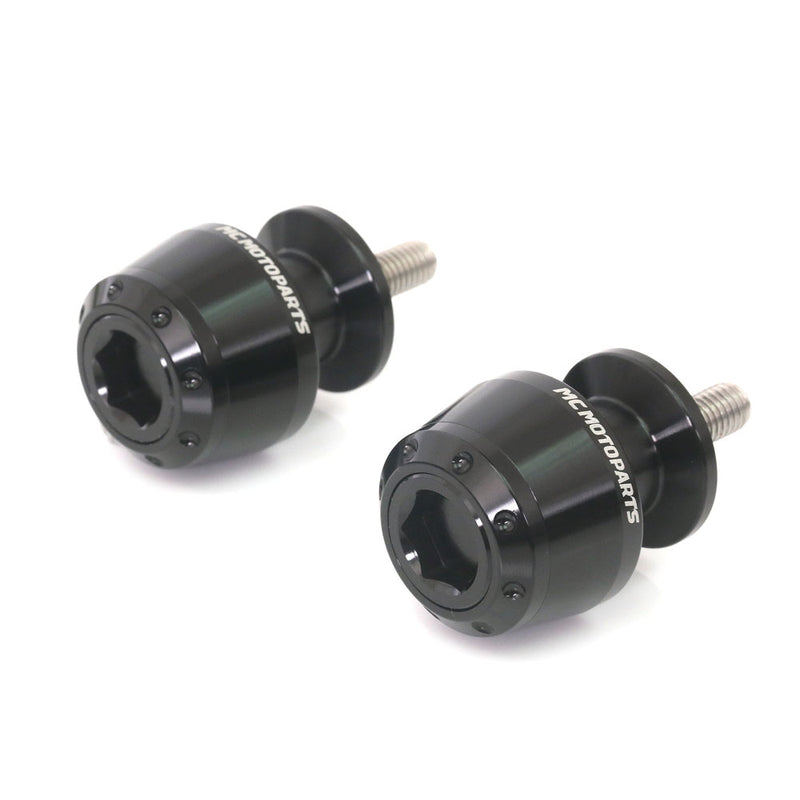 Fit Ducati ATOM 6mm Paddock Stand Swingarm Spools - MC Motoparts