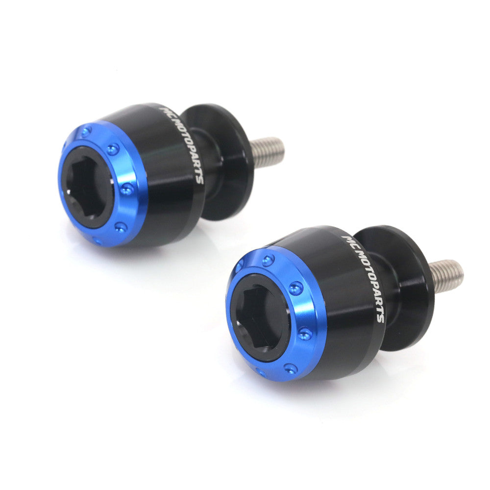 Fit Triumph ATOM 8mm Paddock Stand Swingarm Spools - MC Motoparts