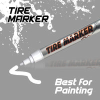 7 Colors Waterproof Tire Marker Pen For Motorcycles & Cars - MC Motoparts