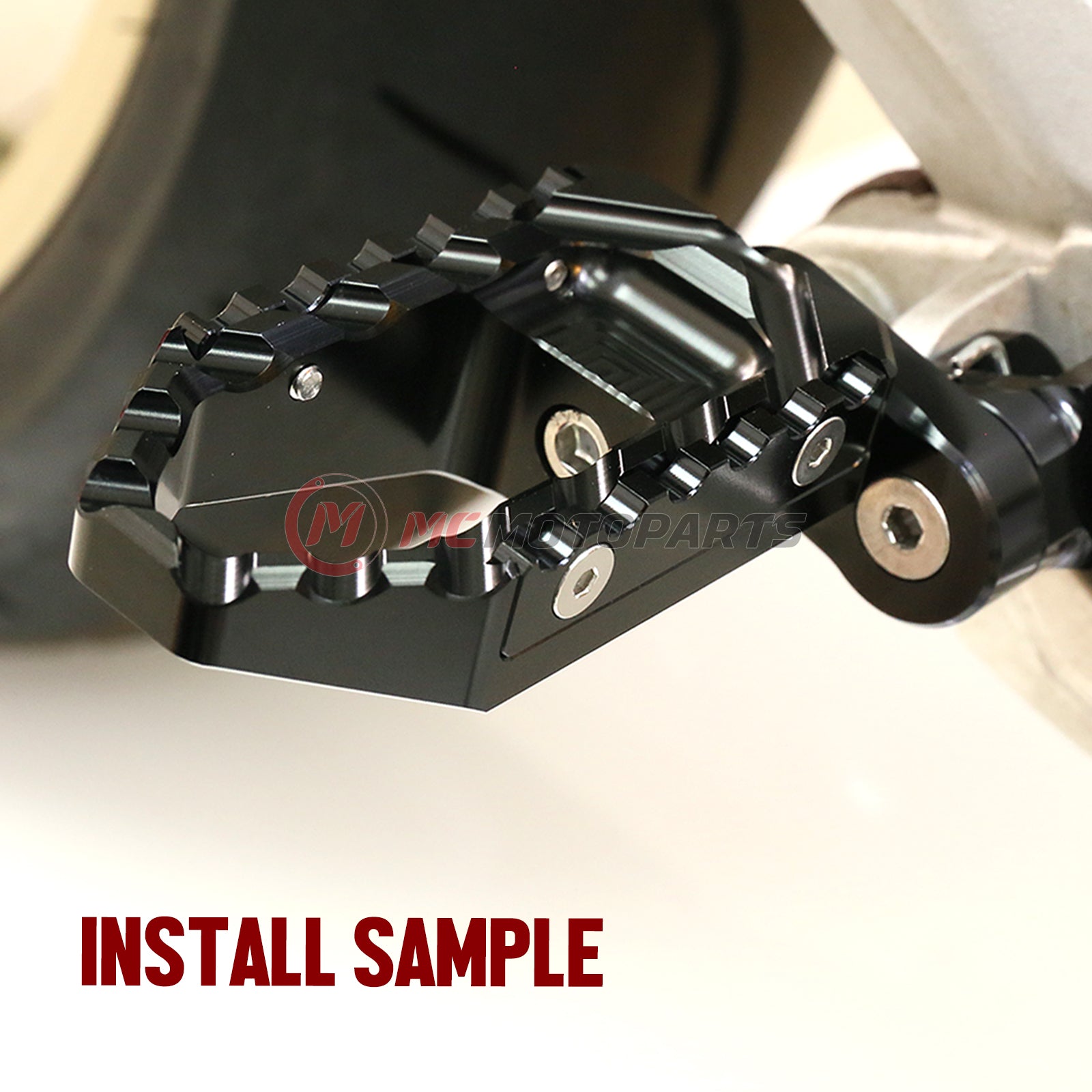 Fit Honda CB600F CB1100 Front Touring 25mm Multi-Step Foot Pegs - MC Motoparts