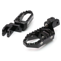 Fit Harley Davidson Fatboy Front Touring 25mm Wide Foot Pegs - MC Motoparts