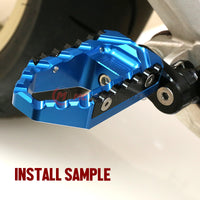 Fit Suzuki DL650 SV1000 Front Touring 25mm Adjustable Foot Pegs - MC Motoparts