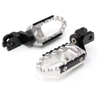 Fit Harley Davidson Fatboy Front Touring 25mm Wide Foot Pegs - MC Motoparts