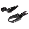 Fits Kawasaki Ninja 650R 300 400 Front Touring 40mm Multi-Step Wide Foot Pegs - MC Motoparts
