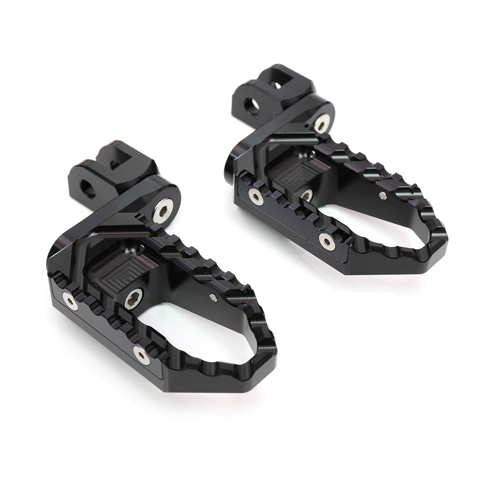 Fits Honda CBR250RR CBR600RR CBR1000RR Front Touring 40mm Adjustable Wide Foot Pegs - MC Motoparts