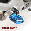 Fits Buell S1 S3 M2 XB12R Front Touring 40mm Adjustable Wide Foot Pegs - MC Motoparts