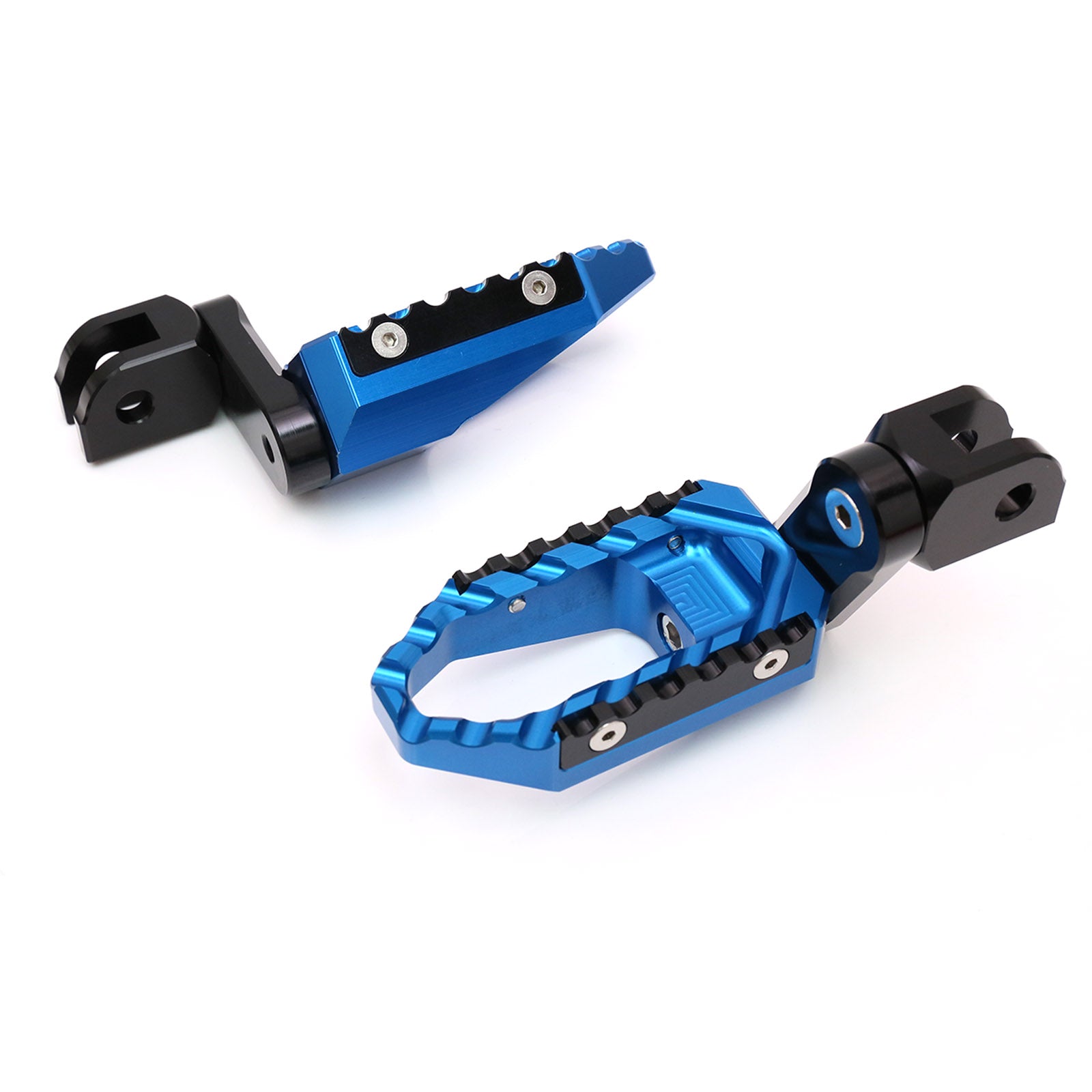 Fits Kawasaki Ninja 650R 300 400 Front Touring 40mm Multi-Step Wide Foot Pegs - MC Motoparts