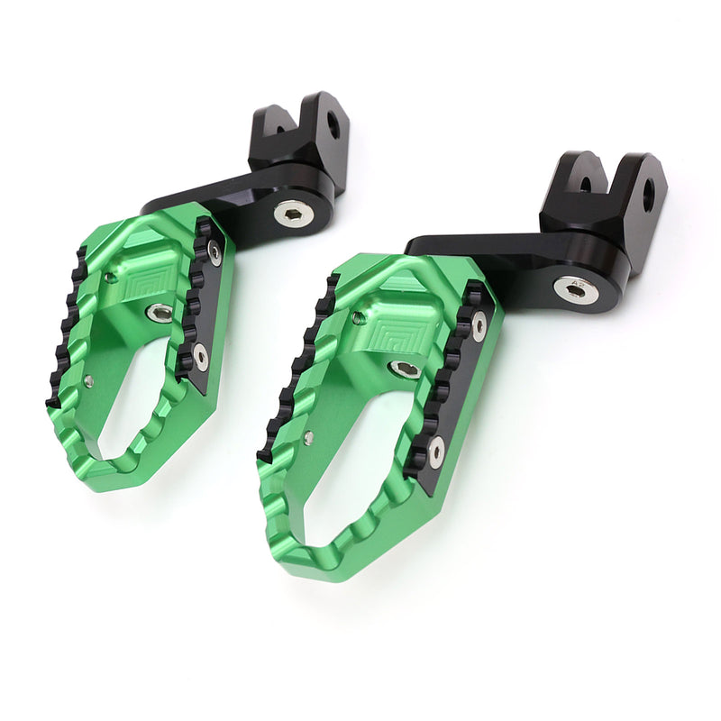 Fits Ducati Multistrada 1200 Hypermotard 821 Front Touring 40mm Adjustable Wide Foot Pegs - MC Motoparts