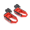 MC MOTOPARTS Rider Front Standard / Extension Adjustable Foot Pegs - MC Motoparts