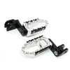Fits Ducati Monster 1200 821 695 Front Touring 40mm Multi-Step Wide Foot Pegs - MC Motoparts
