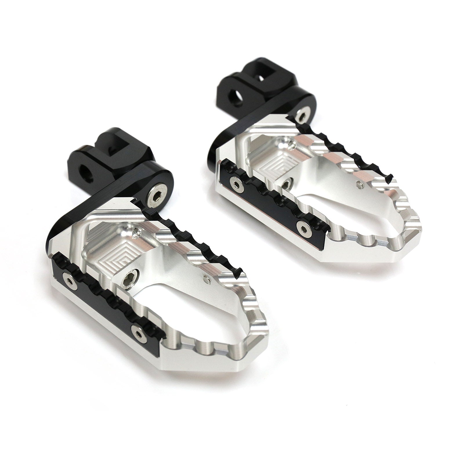 Fits Honda CBR250RR CBR600RR CBR1000RR Front Touring 40mm Adjustable Wide Foot Pegs - MC Motoparts