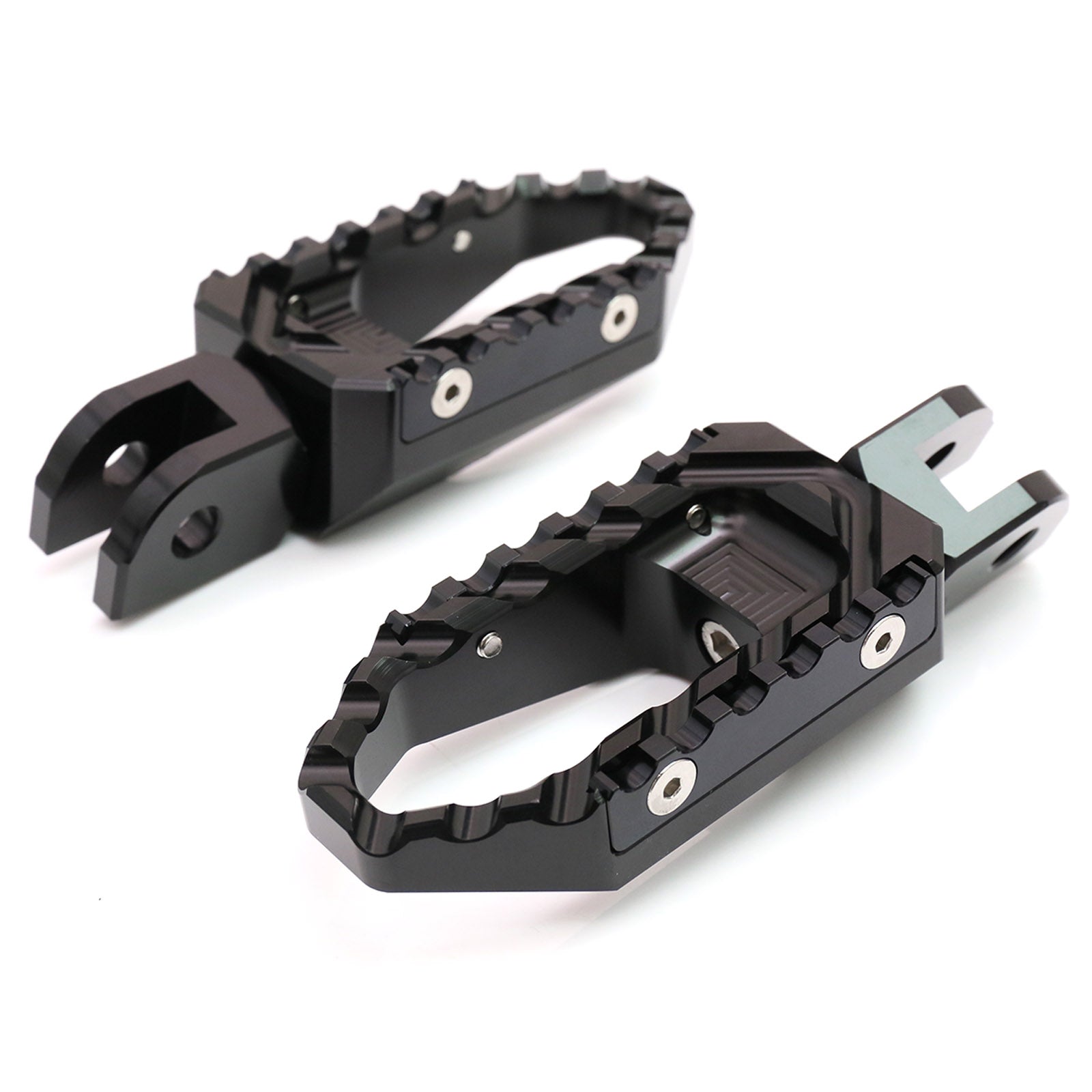 Fits Ducati Monster 821 1200 Front Touring Thick Wide Foot Pegs - MC Motoparts