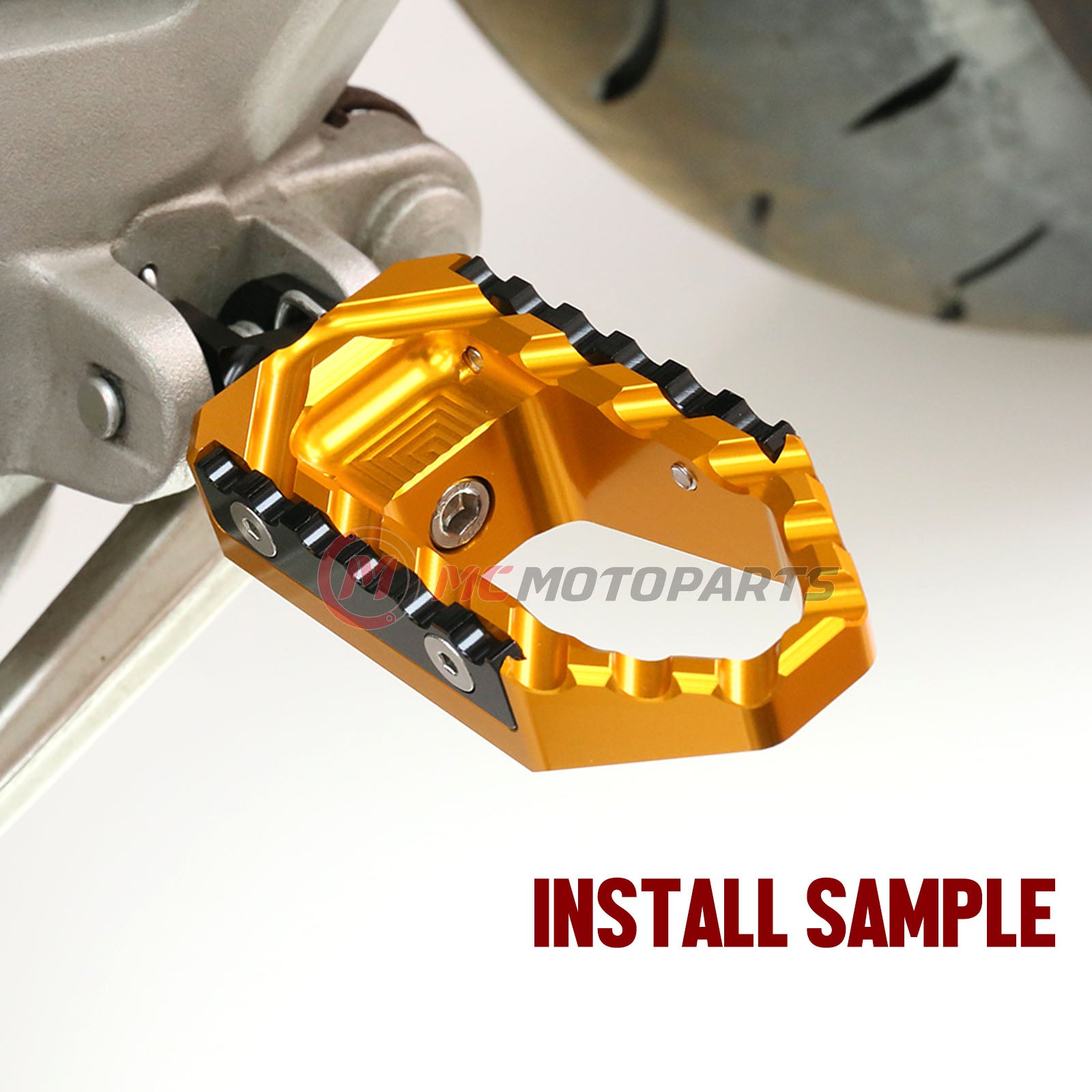 Fits Honda CB1000R CB1100 CB500X Front Touring Foot Pegs - MC Motoparts