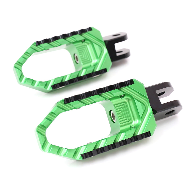 Fits Kawasaki Ninja 300R Ninja 650R Front Touring Wide Foot Pegs - MC Motoparts