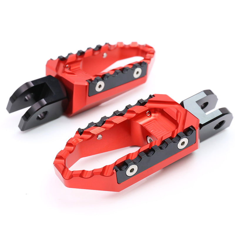 Fits Ducati Monster 821 1200 Front Touring Thick Wide Foot Pegs - MC Motoparts