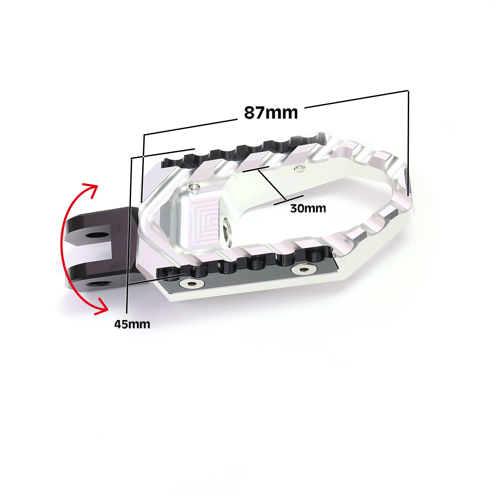 Fits BMW R nineT S1000RR Front Touring Foot Pegs - MC Motoparts